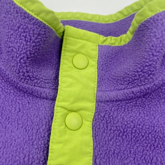 Patagonia Girls Lightweight Synchilla Snap-T Fleece Pullover Jacket - Picture 6 of 9